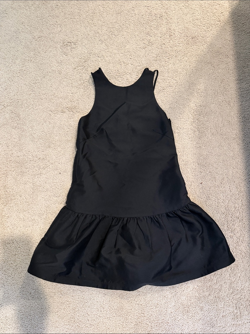 Blaque Label Black Sleeveless Drop-Waist Dress
